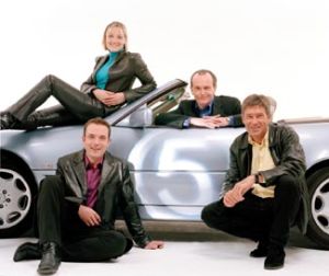 The original 5th Gear team in late 2001.