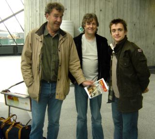 All three presenters photographed in May 2005 by Travel PR.